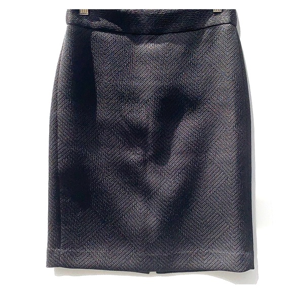 Banana Republic Black Textured Design Size 00P - Picture 1 of 10